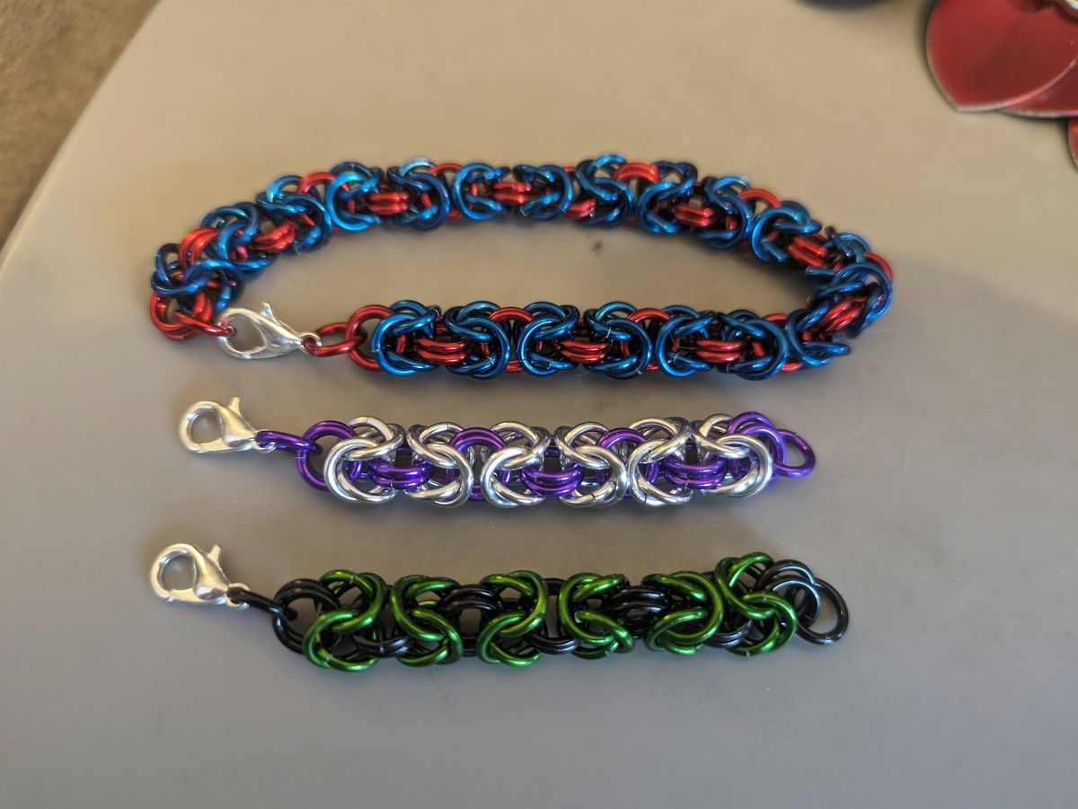 Chain Mail Bracelet Workshop