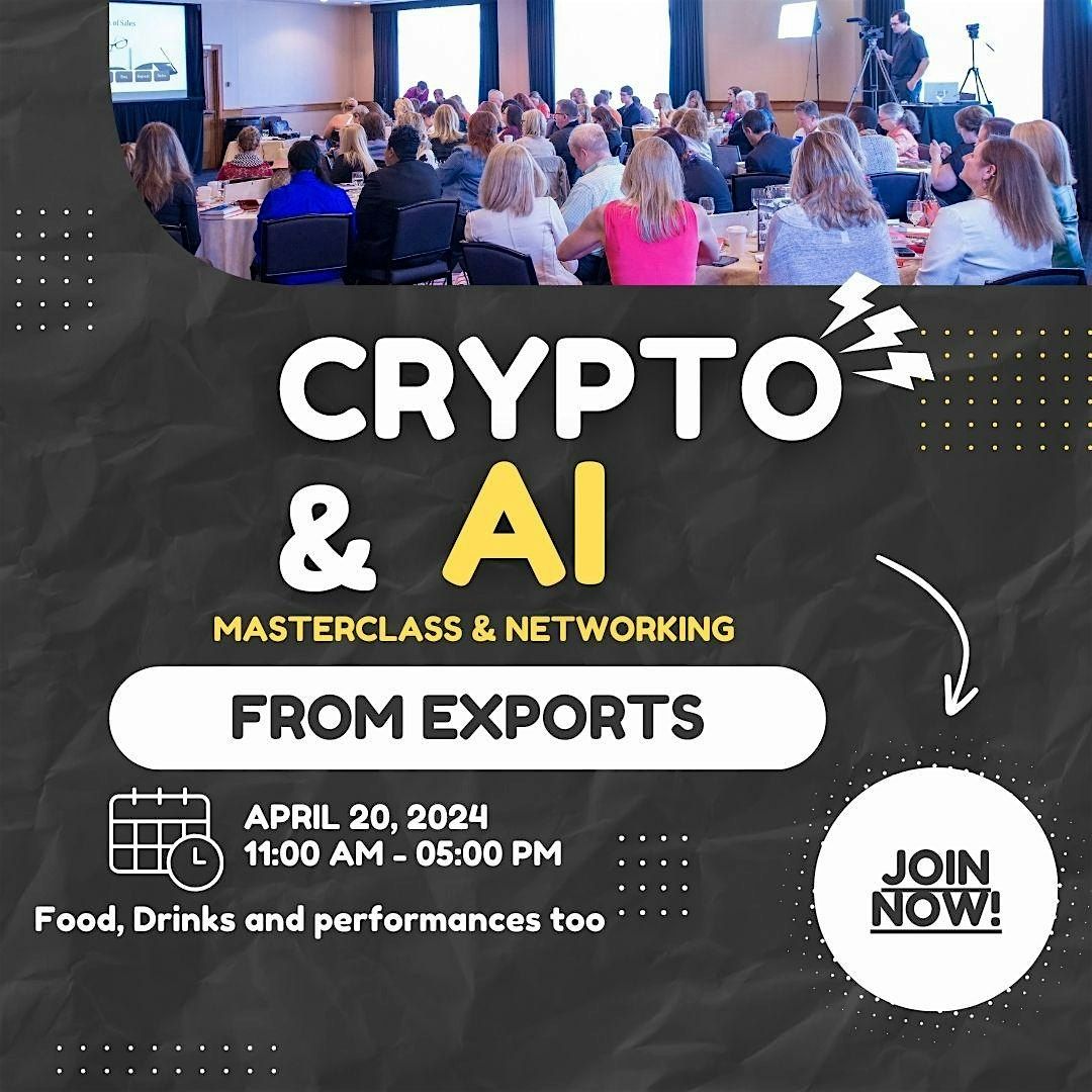 Intro to Crypto & AI Masterclass from Professionals