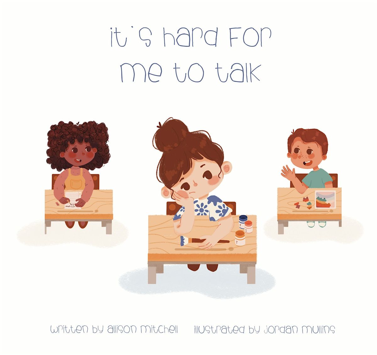"It's Hard For Me to Talk" Author Reading!