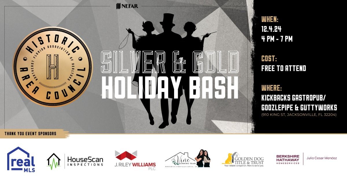 Historic Area Council - Silver & Gold Holiday Bash