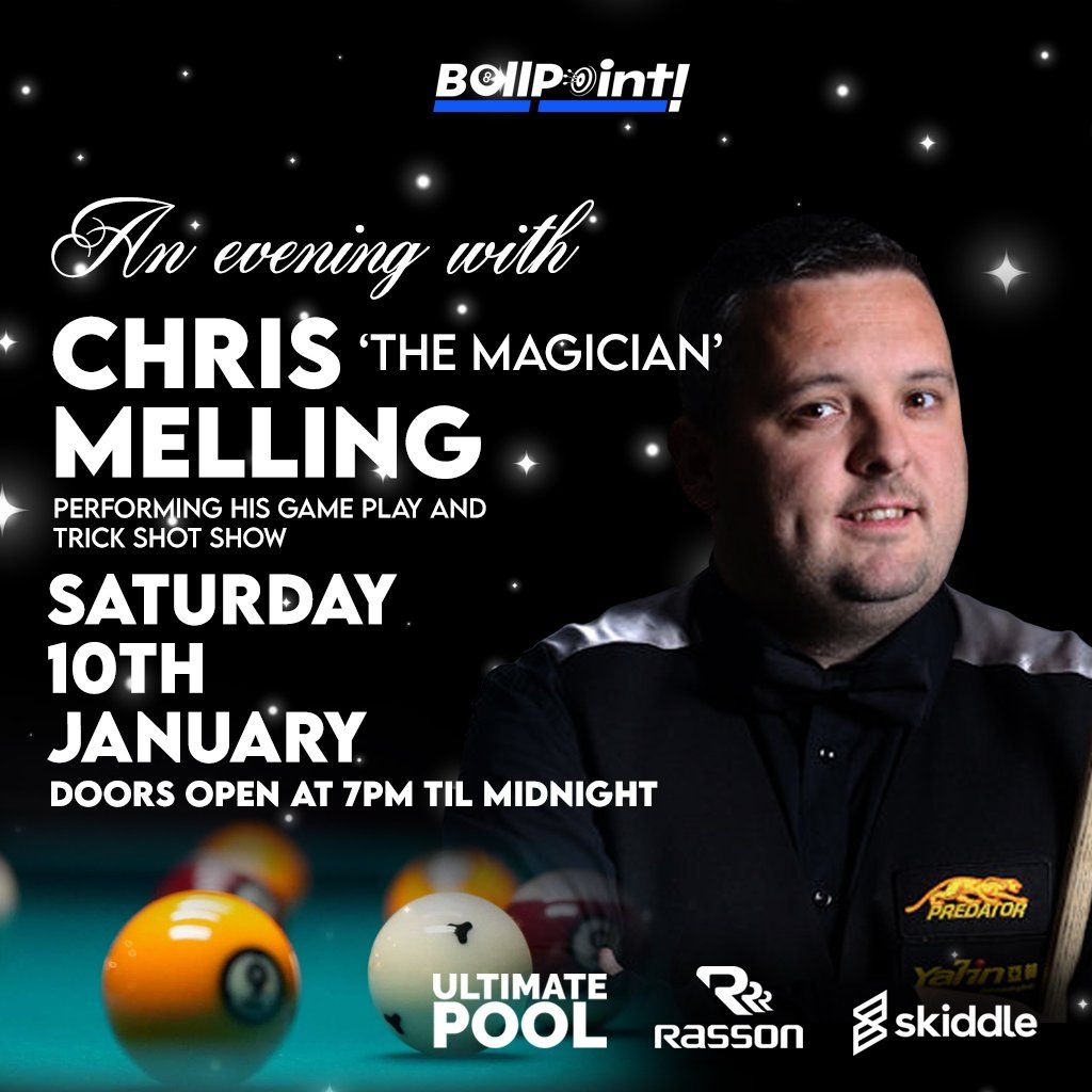 An Evening With Chris "THE MAGICIAN" Melling