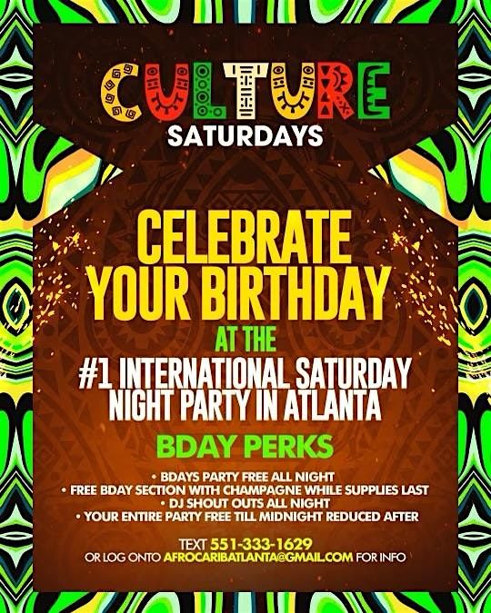 CULTURE SATURDAYS | MIDTOWN  ATLANTA