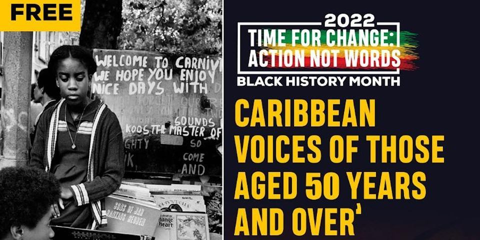 Caribbean voices of those aged 50 Years and over