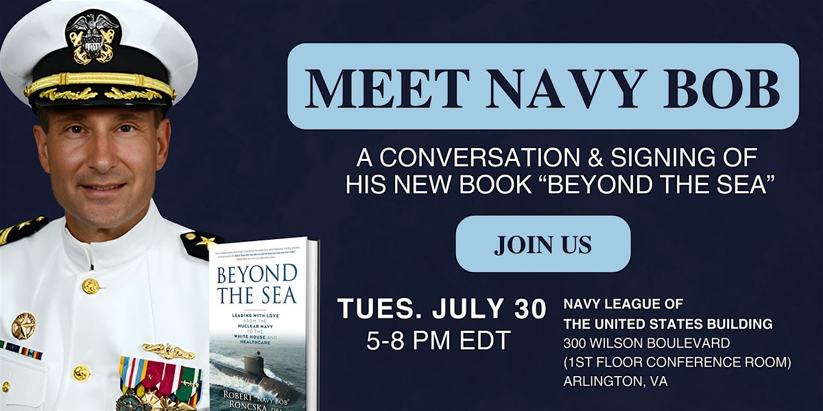 Book Conversation & Signing with Dr. Robert "Navy Bob" Roncska