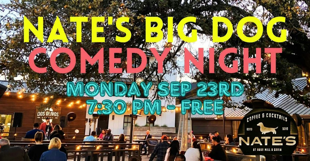 Standup Comedy at Nates in Buda - FREE