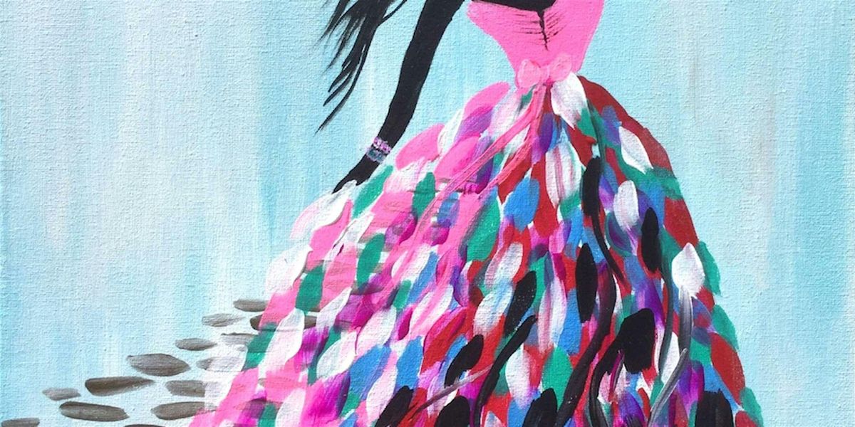 A Fabulous Dress - Paint and Sip by Classpop!\u2122