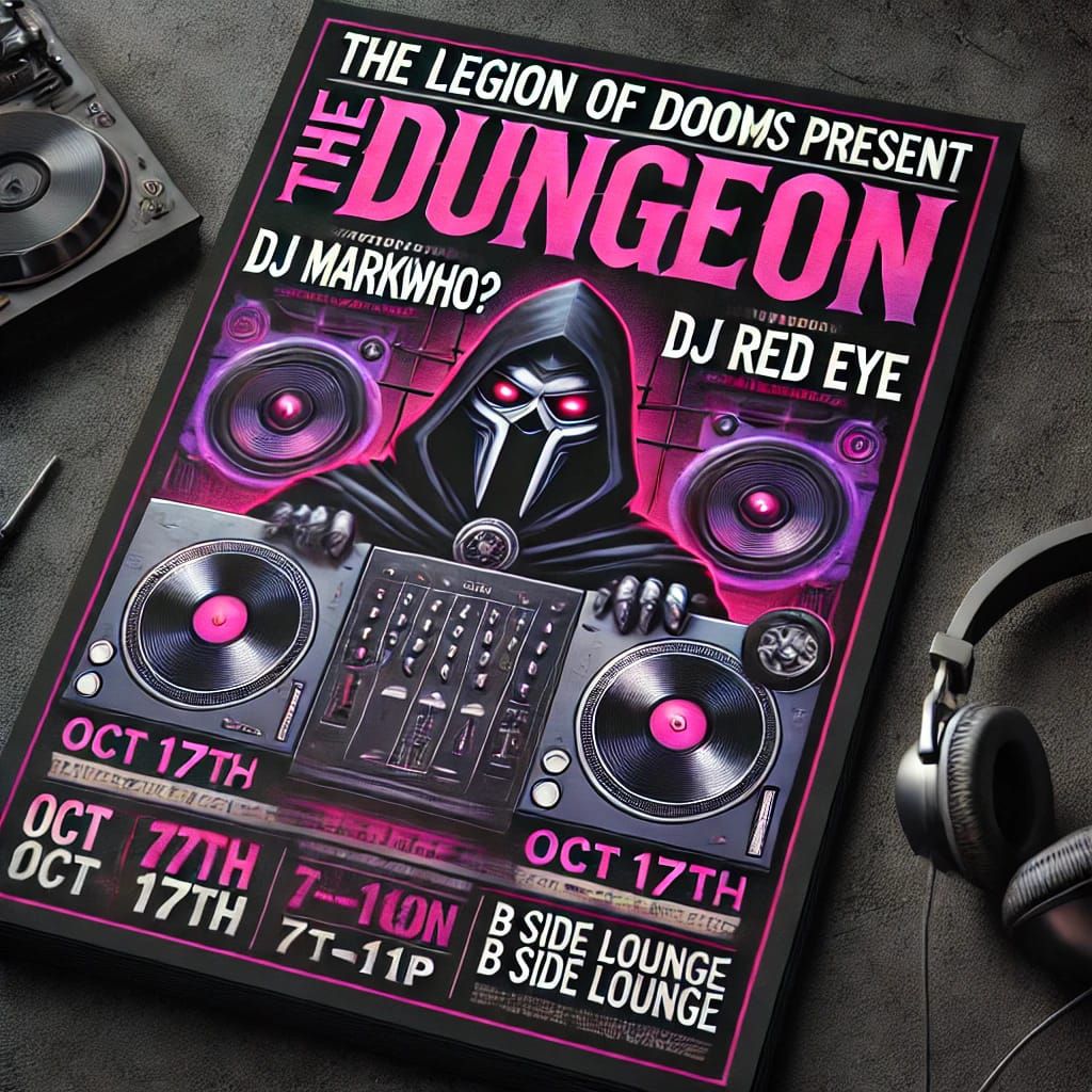 The LOD Djs Dungeon at B Side Featuring Dj Markwho? & Dj Red I