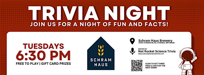 Schram Haus Brewery Trivia Night