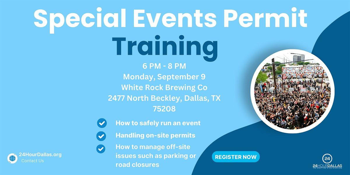 Special Event Permit Training