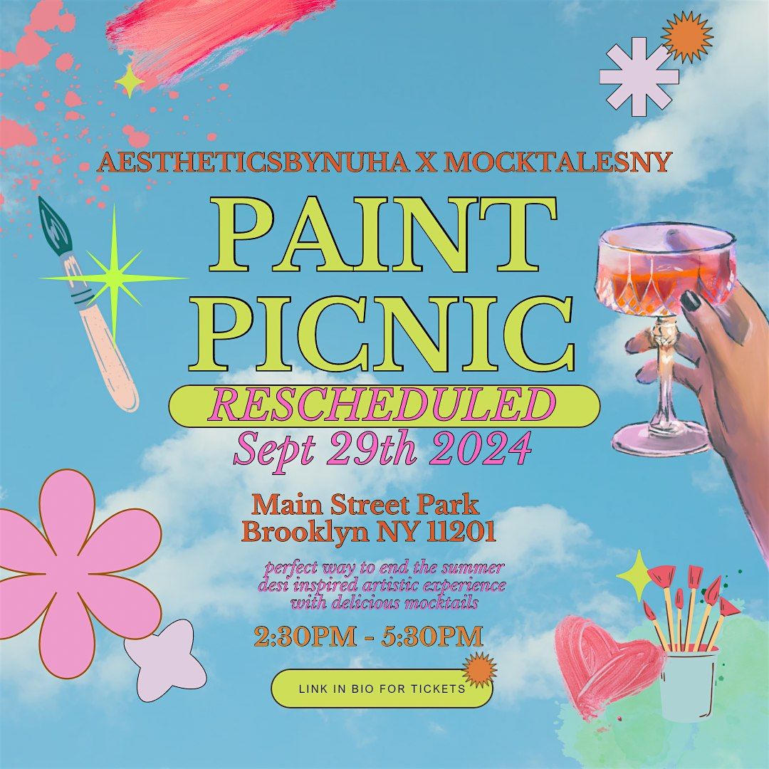 PAINT PICNIC: aestheticsbynuha x mocktalesny