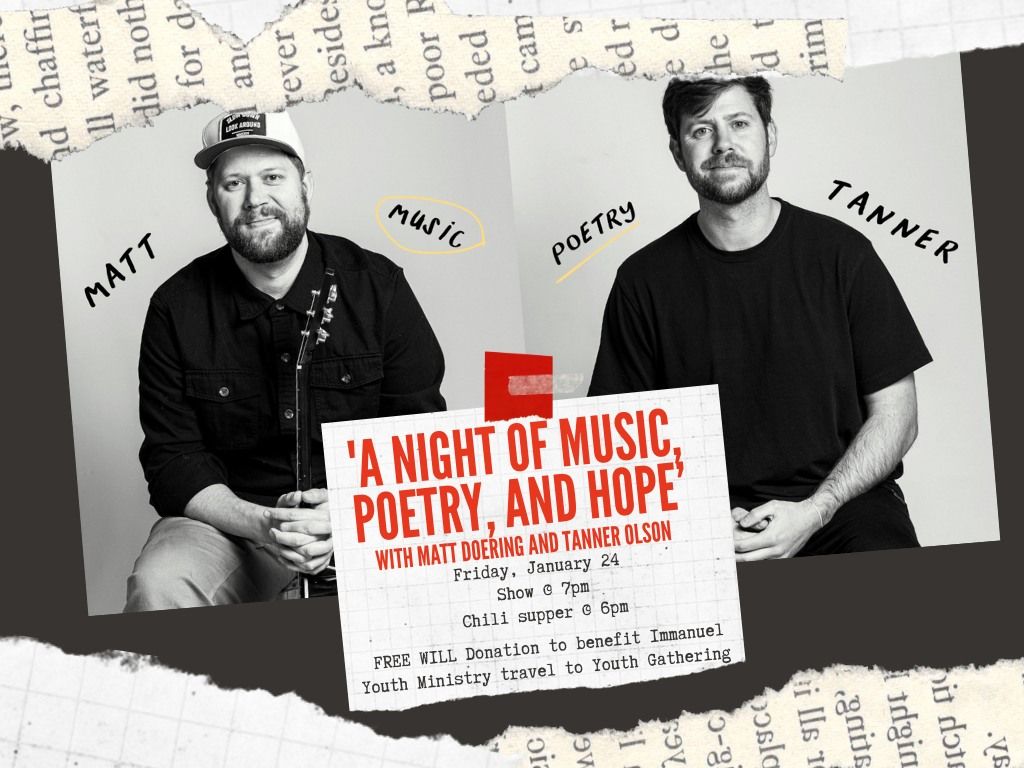 A Night of Music, Poetry, and Hope