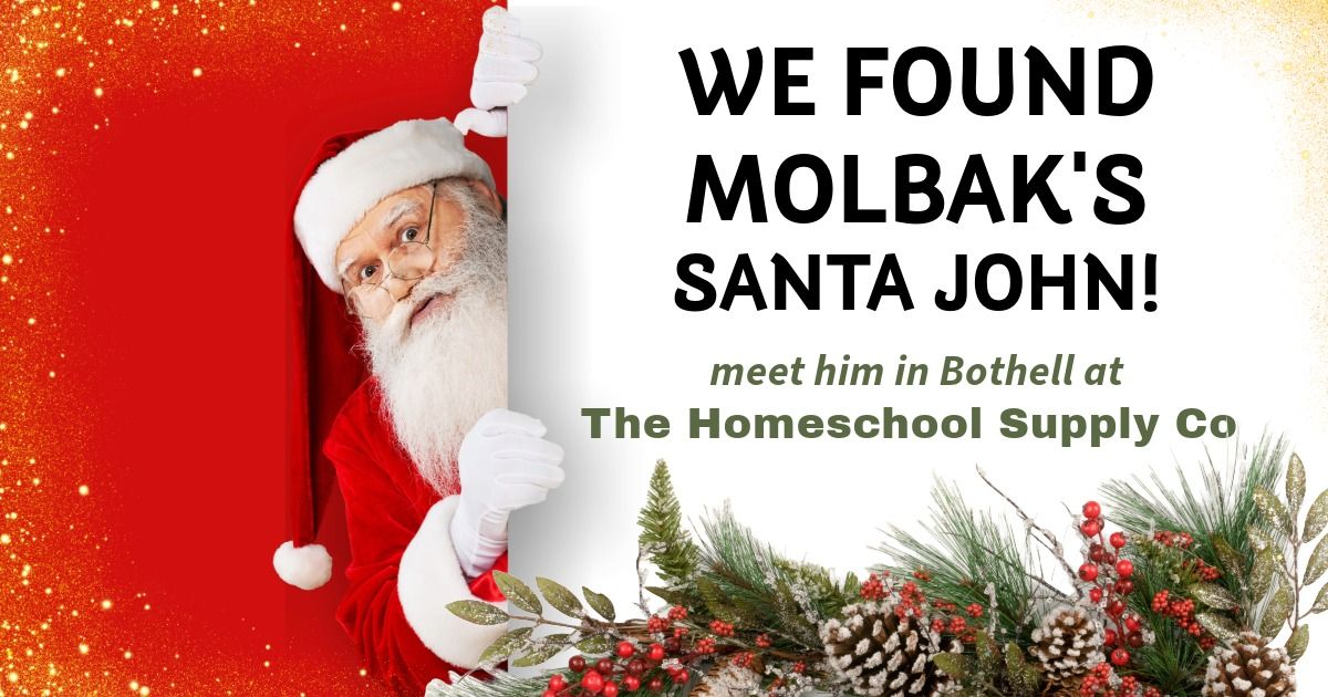 Photos with Santa - Molbak's Santa John