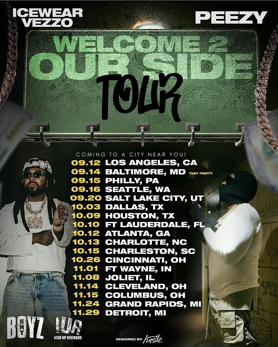 WELCOME 2 OUR SIDE TOUR CINCINNATI OHIO