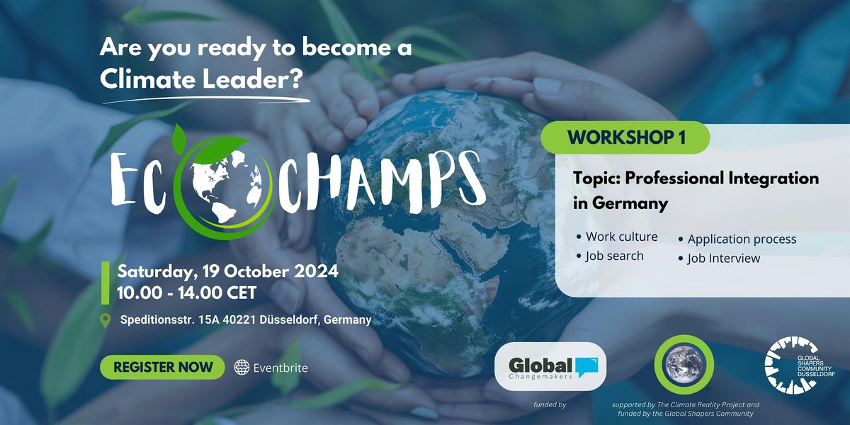 EcoChamps - Are you ready to become a Climate Leader? - Workshop 1