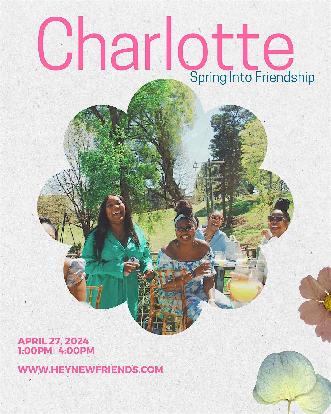 Making Friends In Charlotte - Spring into Friendship Social!