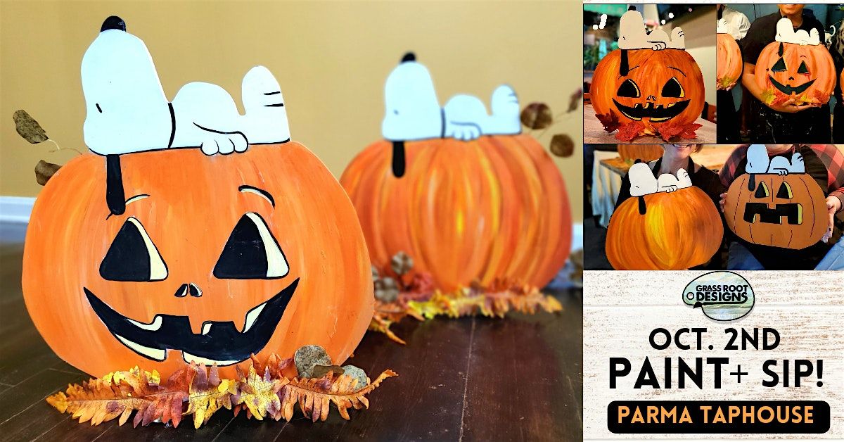 Fall Snoopy Paint + Sip | Parma Tap House