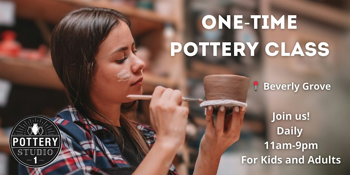 One-time Pottery Class