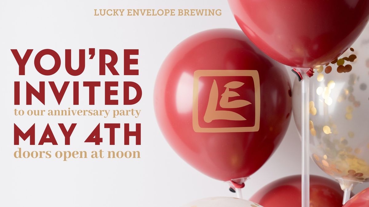 9th Anniversary Party at Lucky Envelope Brewing