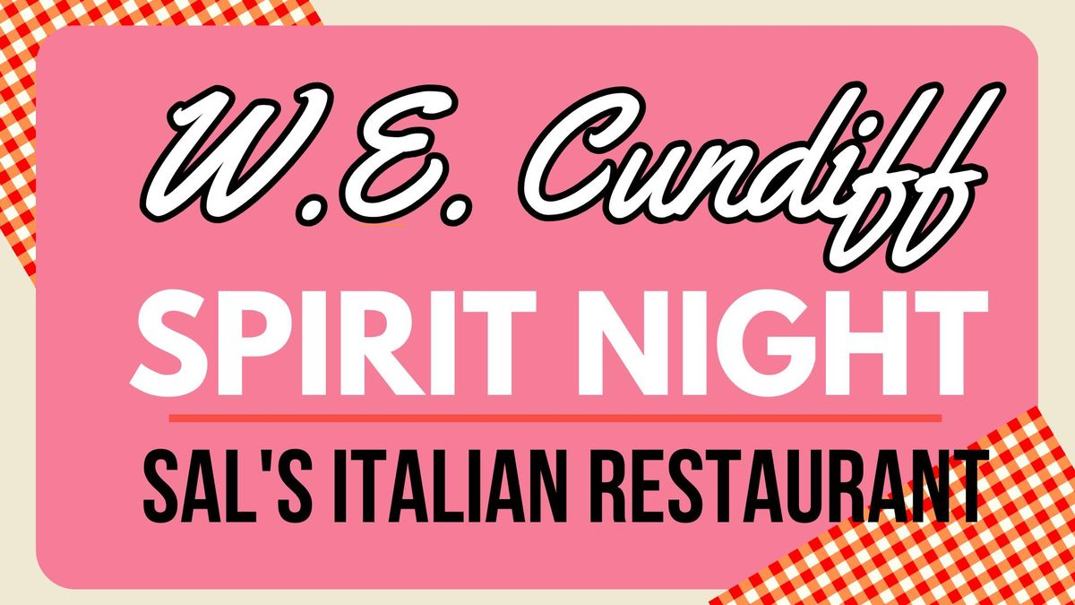 Sal's Italian Restaurant Spirit Night