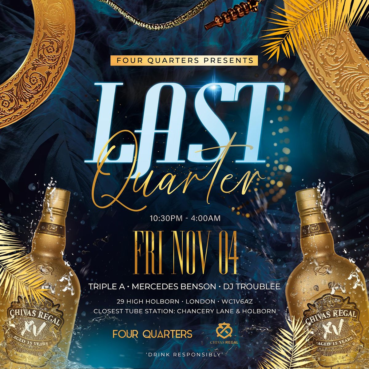 Last Quarter Exclusive Party - R&B, Hip Hop, Afrobeats, Amapiano, Ten ...