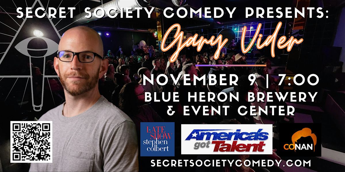 Gary Vider | Secret Society Comedy In Medina