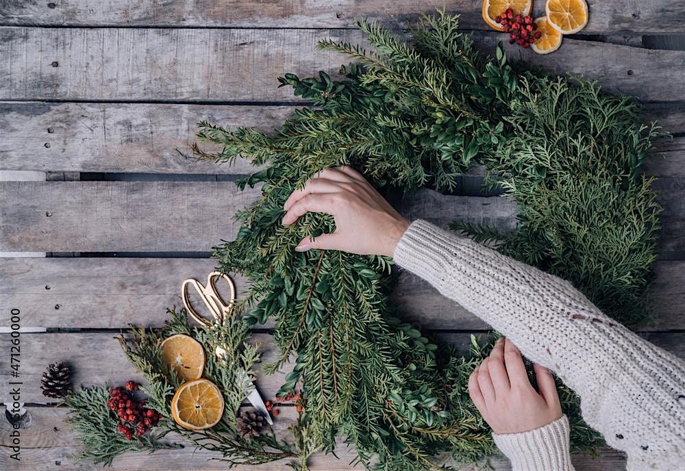 Christmas Wreath Making with Serenity Wellbeing Gardens