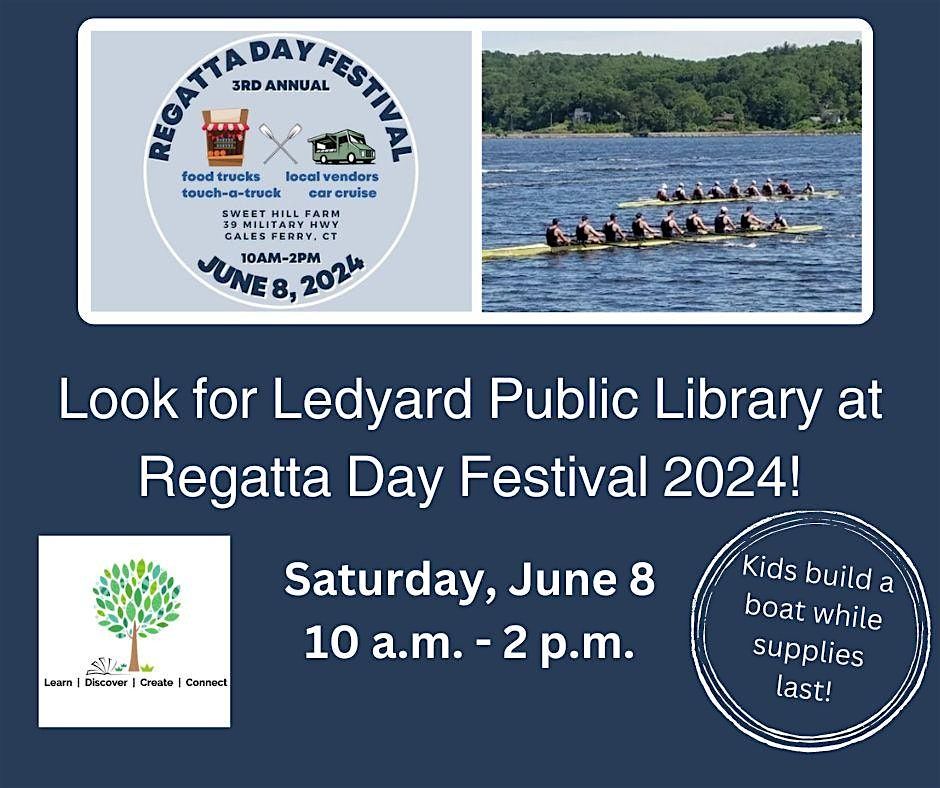 Ledyard Public Library at Regatta Day 2024