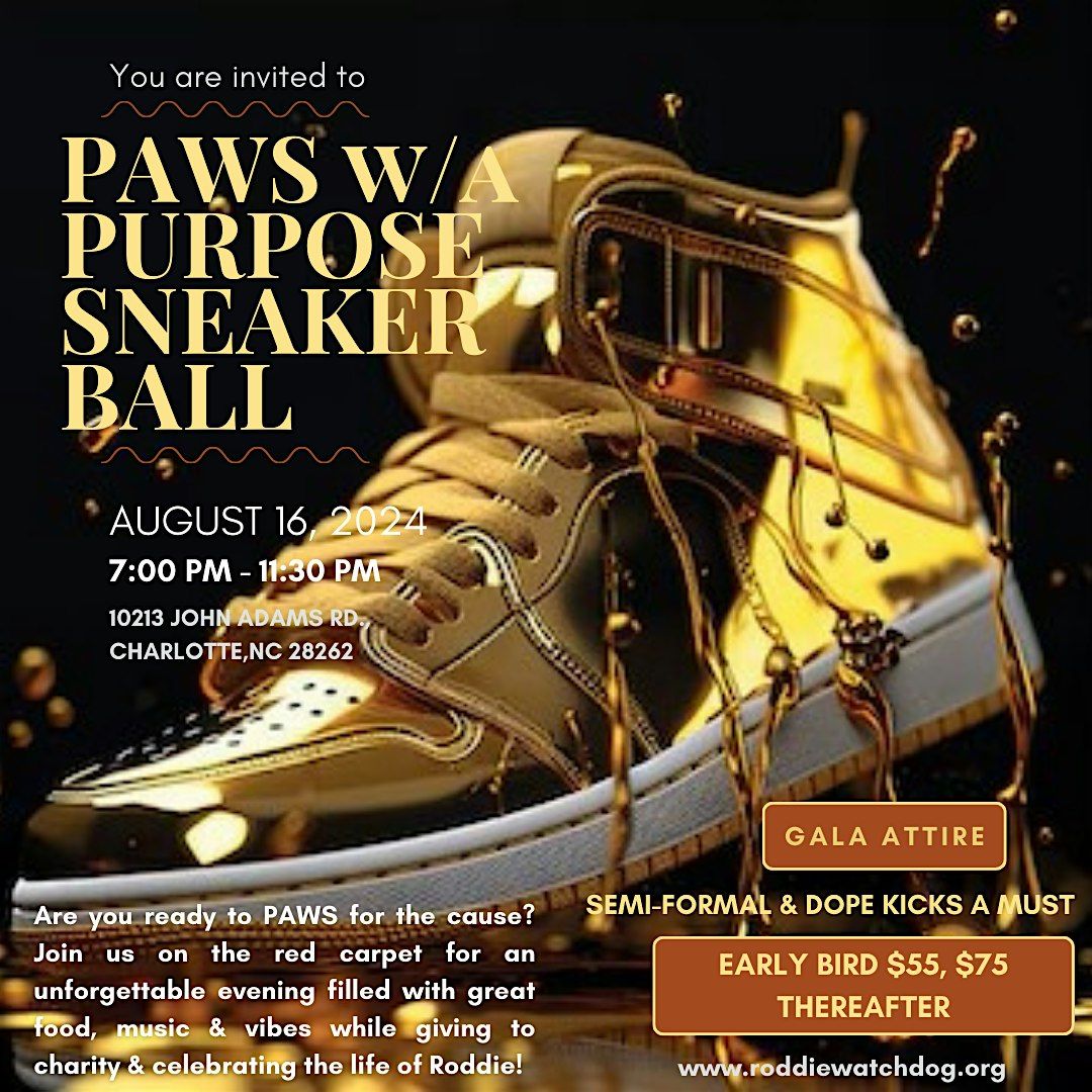 PAWS w\/a Purpose Sneaker Ball & Fundraising Gala