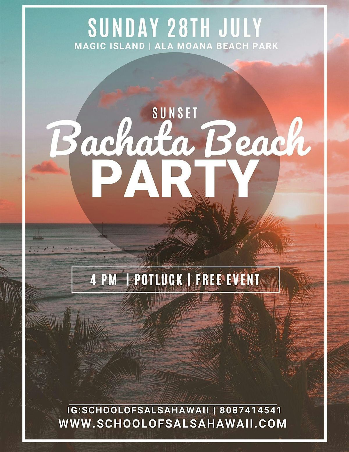 Sunset Bachata Beach Party
