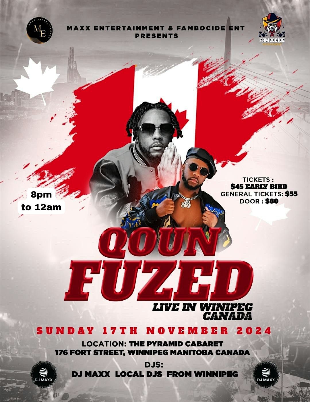 Qounfuzed Live in Winnipeg Canada