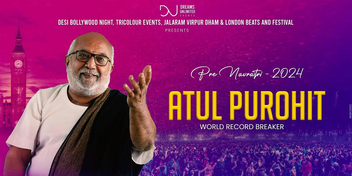 Atul Purohit Pre Navratri 2024 - LEICESTER