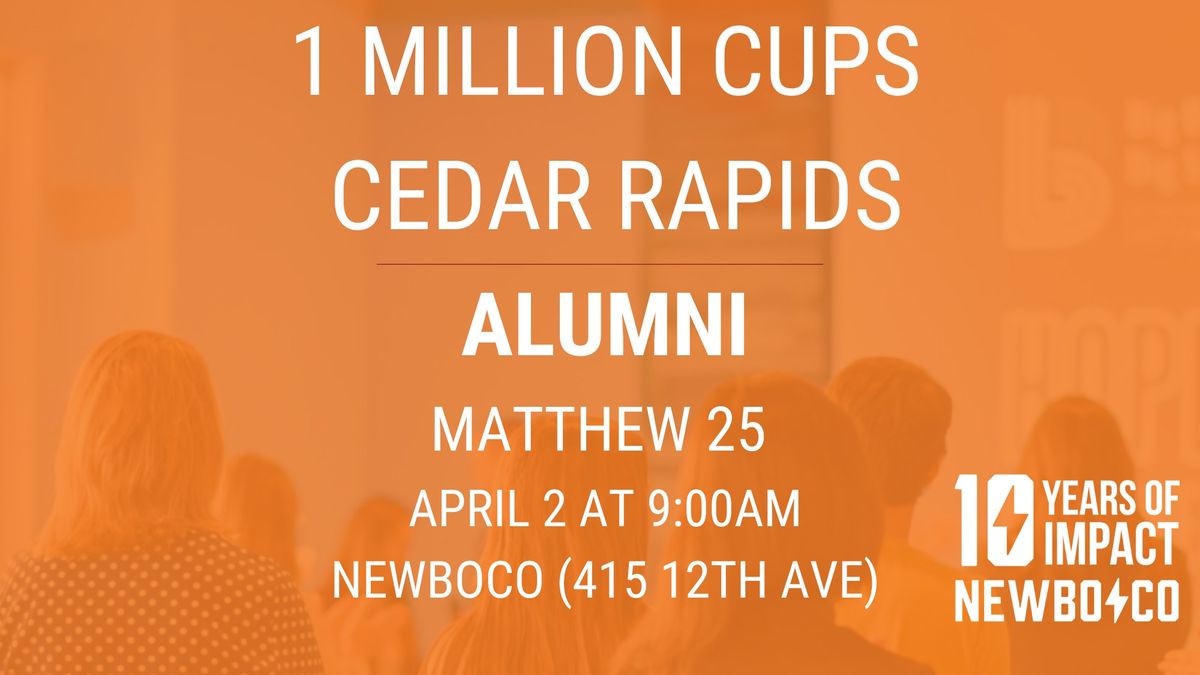 1MCCR ALUMNI Presents: Matthew 25 