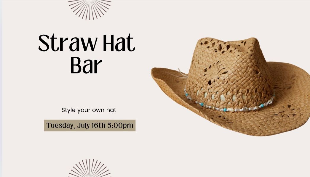Straw Hat Bar at Lexi Lou\u2019s