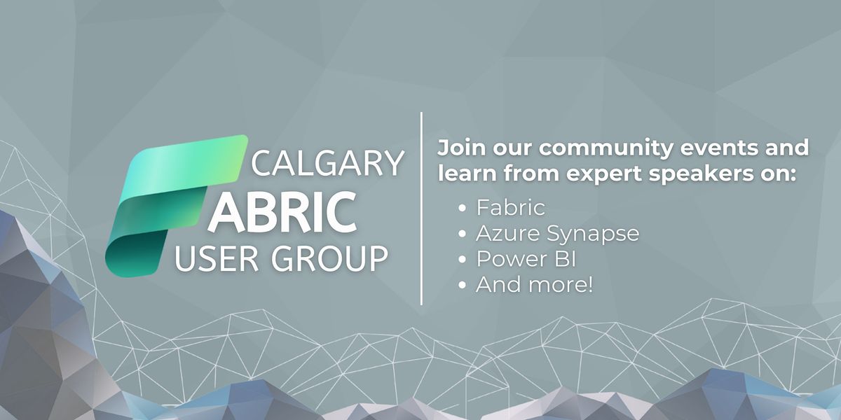 Calgary Fabric User Group Meeting | May