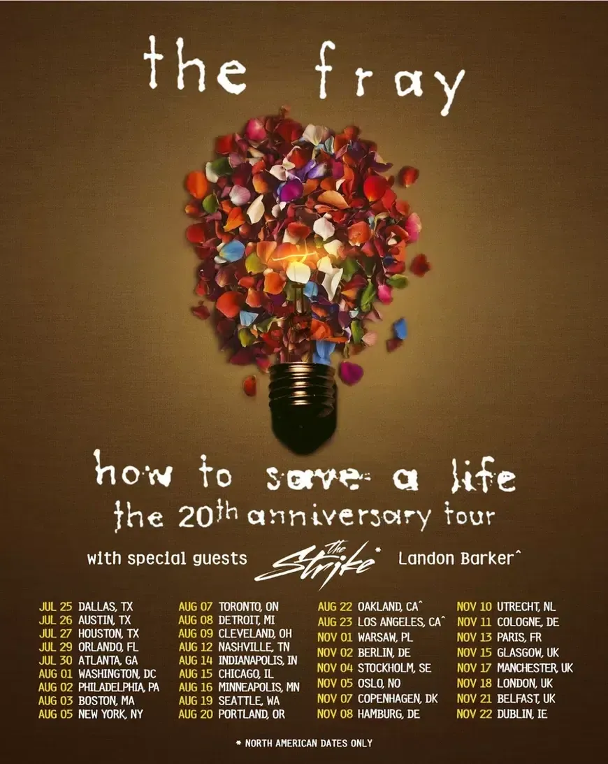 The Fray at Fox Theater Oakland