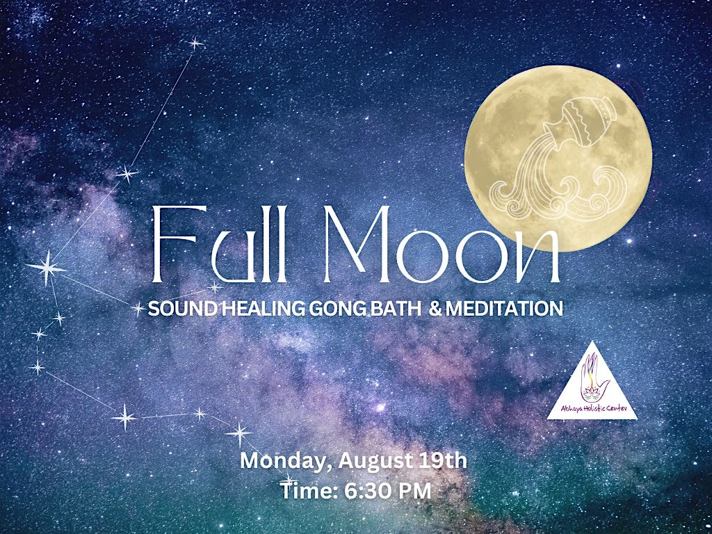 Full Moon Gong Bath & Meditation