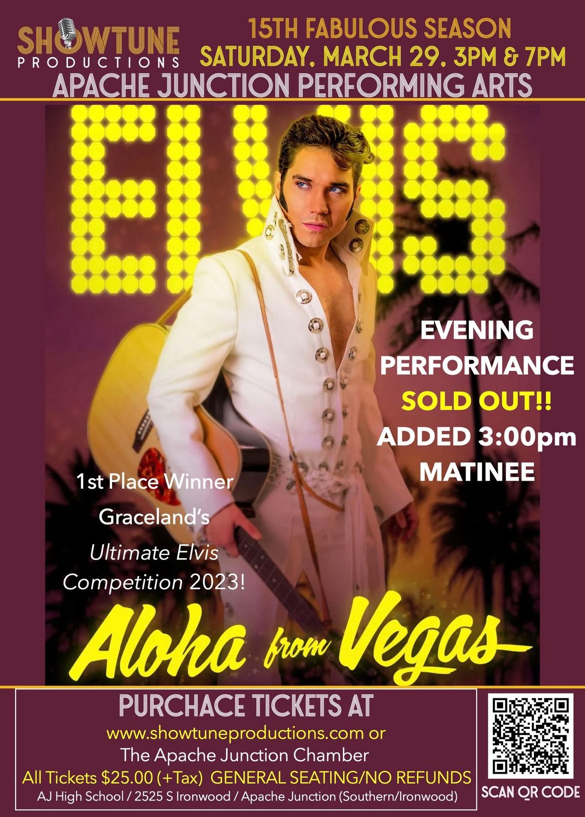 ALOHA FROM VEGAS, THE NEW ELVIS TRIBUTE