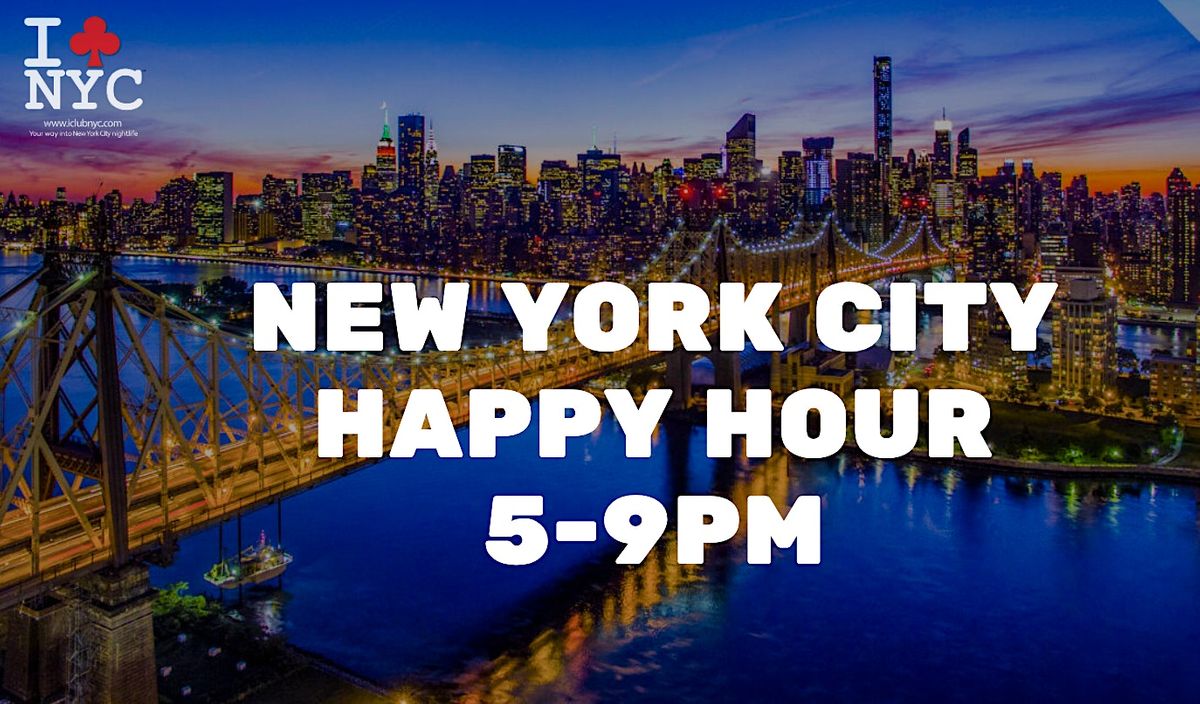 NEW YORK CITY HAPPY HOUR 59PM Times square, 723 7th Ave, New York, 29 December 2023