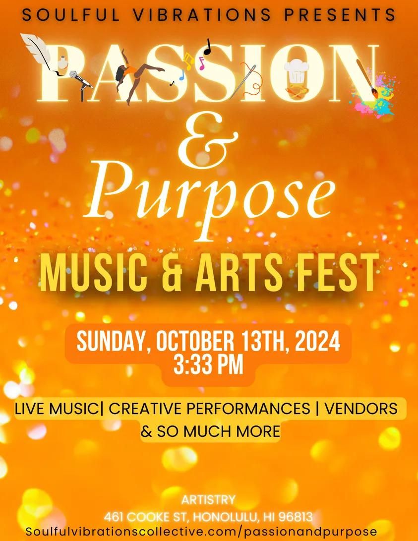 Passion & Purpose Music and Arts Fest