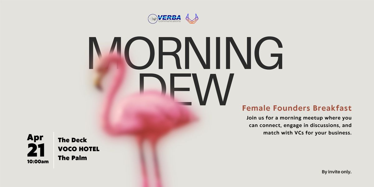 Morning Meetup: Connecting Females with VCs