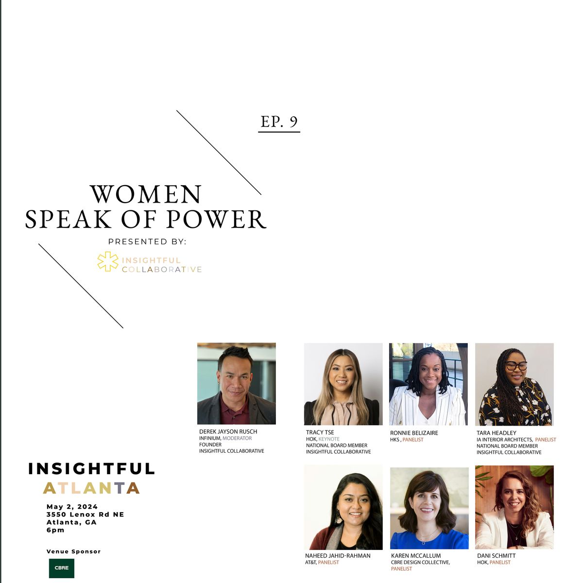 Insightful Collaborative "Women Speak of Power" in Atlanta on May 2, 2024