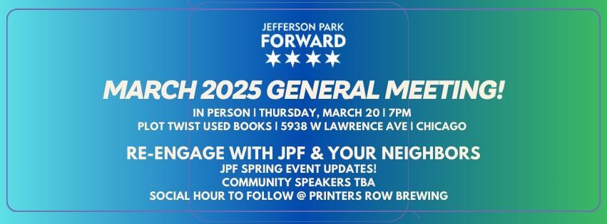 JPF March General Meeting