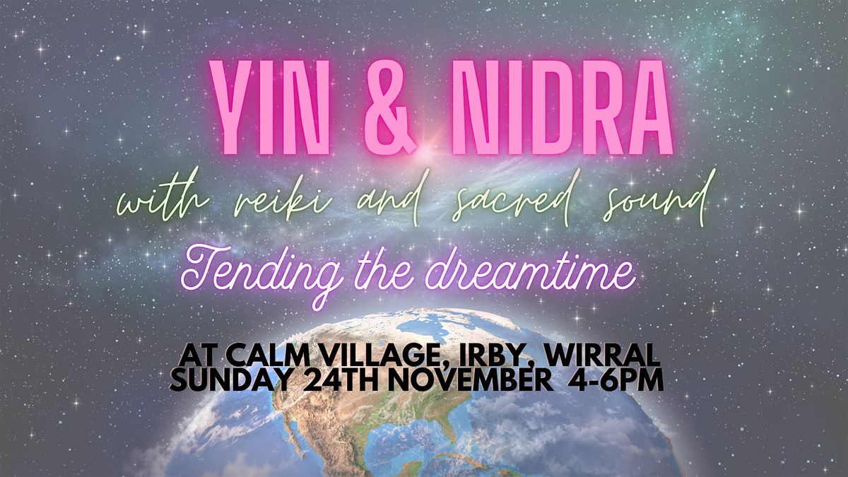 Yin Yoga with Yoga Nidra, reiki and sound