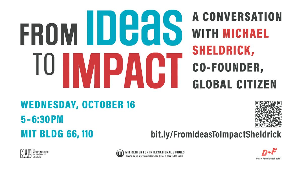 From Ideas to Impact: A Conversation with Michael Sheldrick