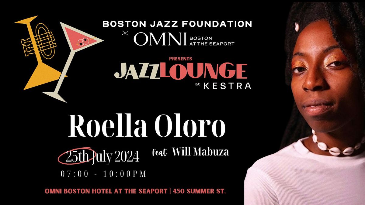 Roella Oloro at the Jazz Lounge at Kestra