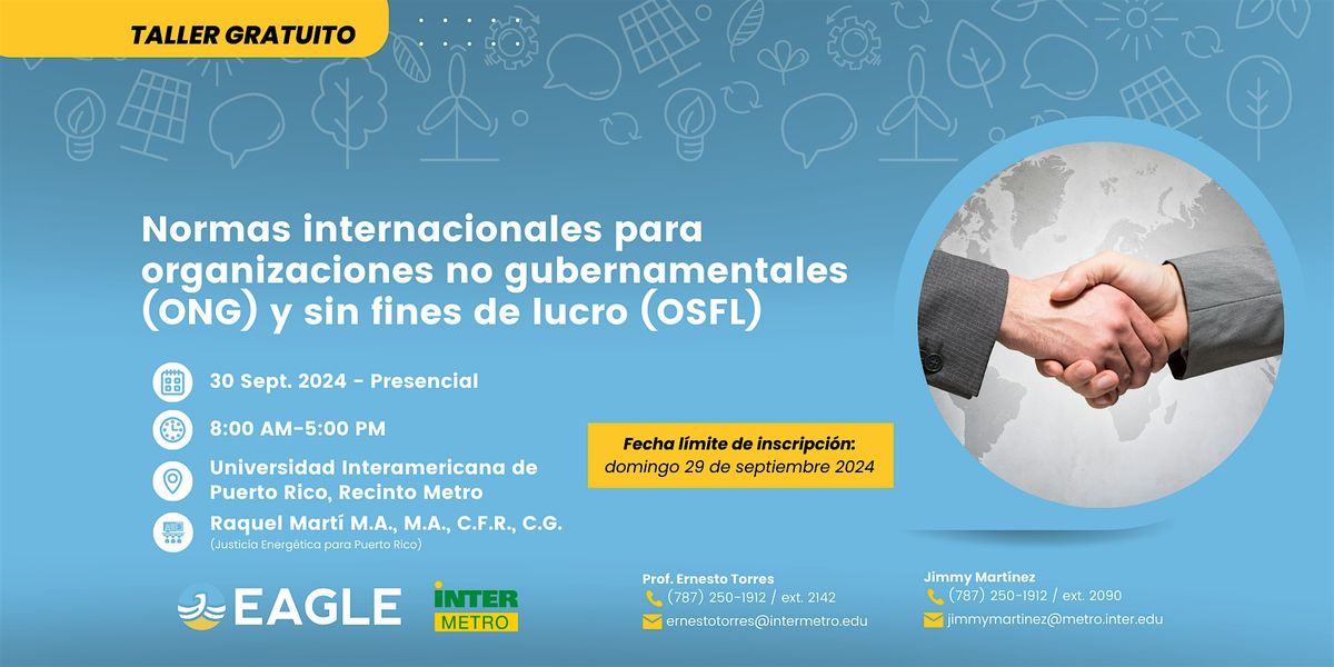 Normas Internacionales para ONG y OSFL