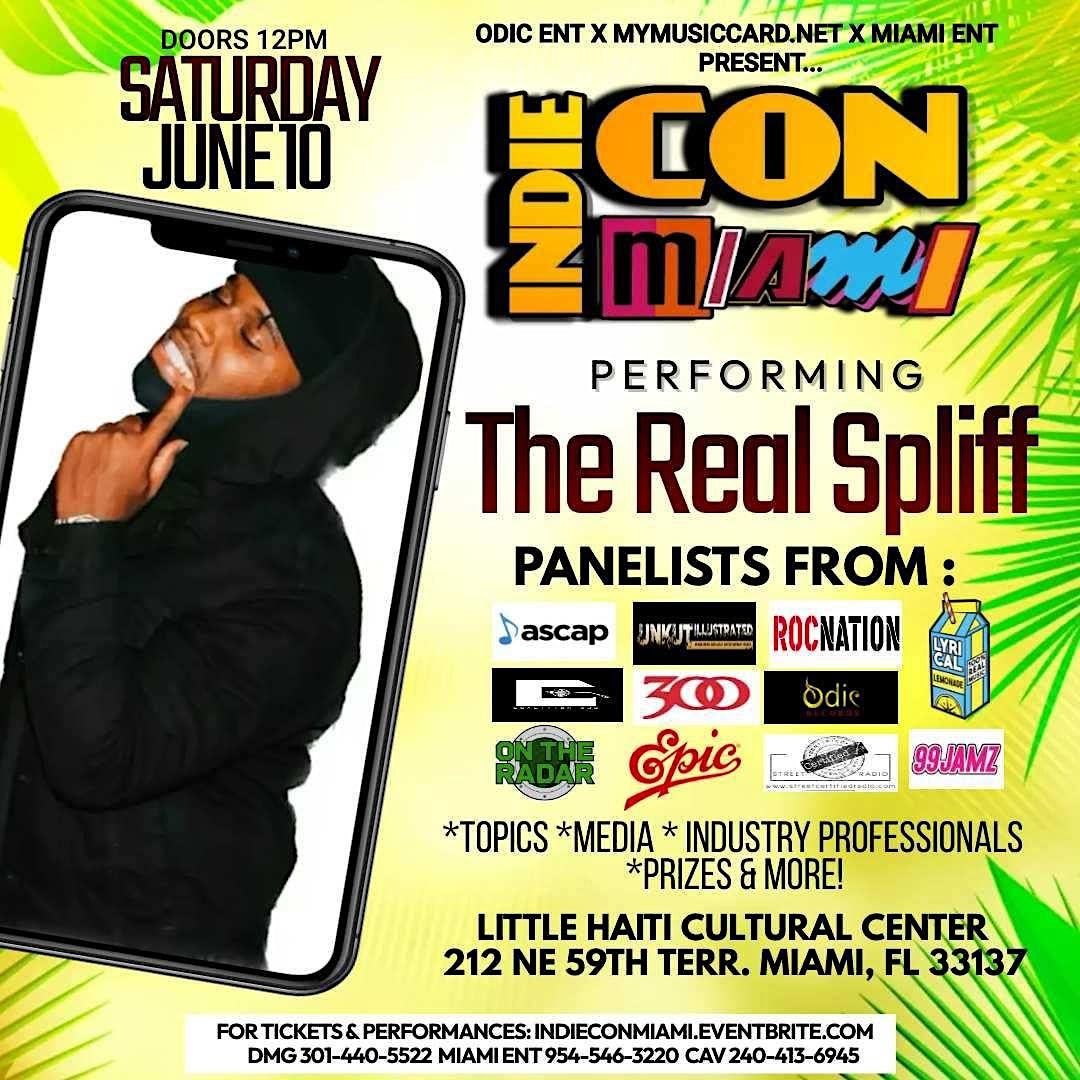 The Real Spliff Live @ Indie Con Miami