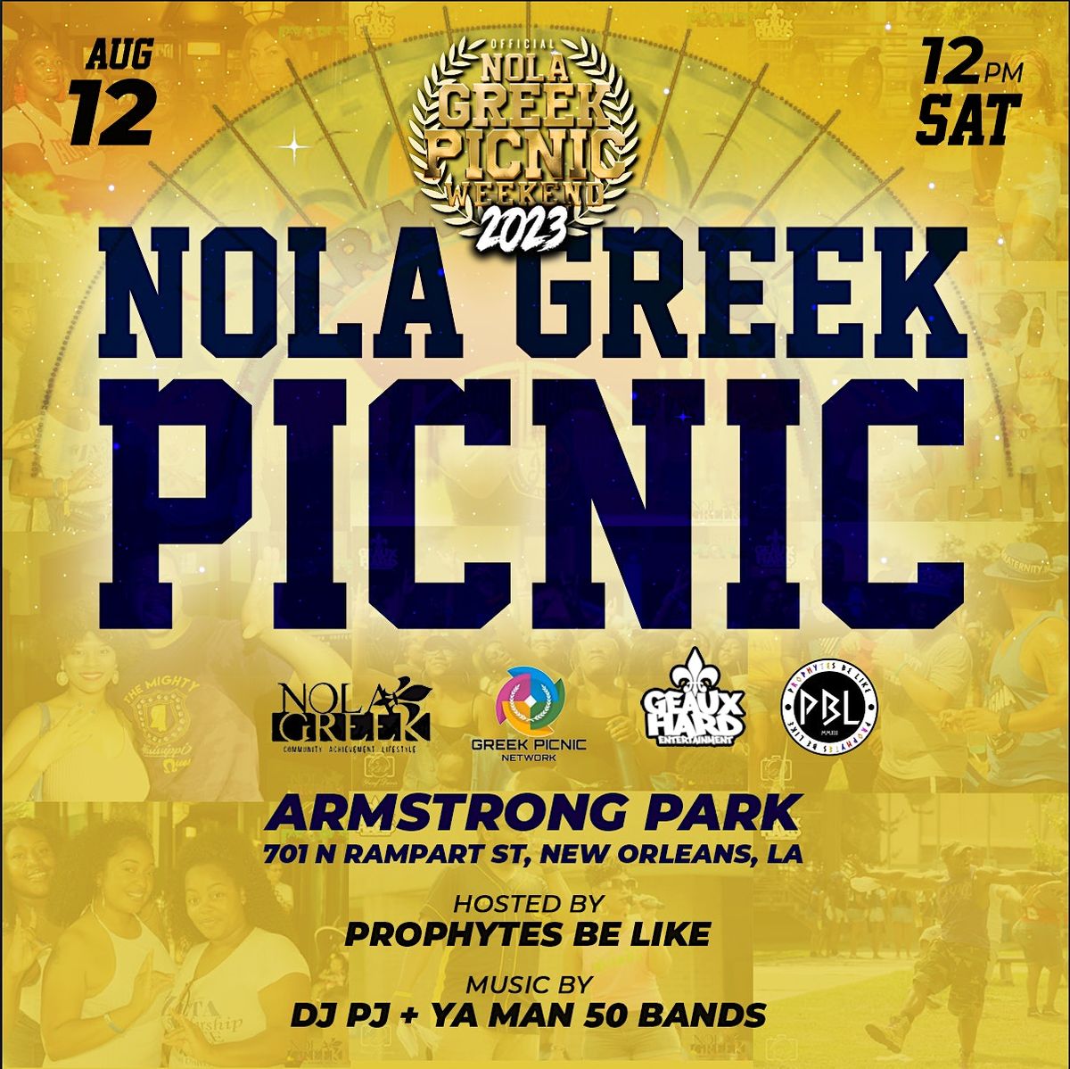 THE RETURN OF NOLA GREEK PICNIC WEEKEND 2023, Louis Armstrong Park, New