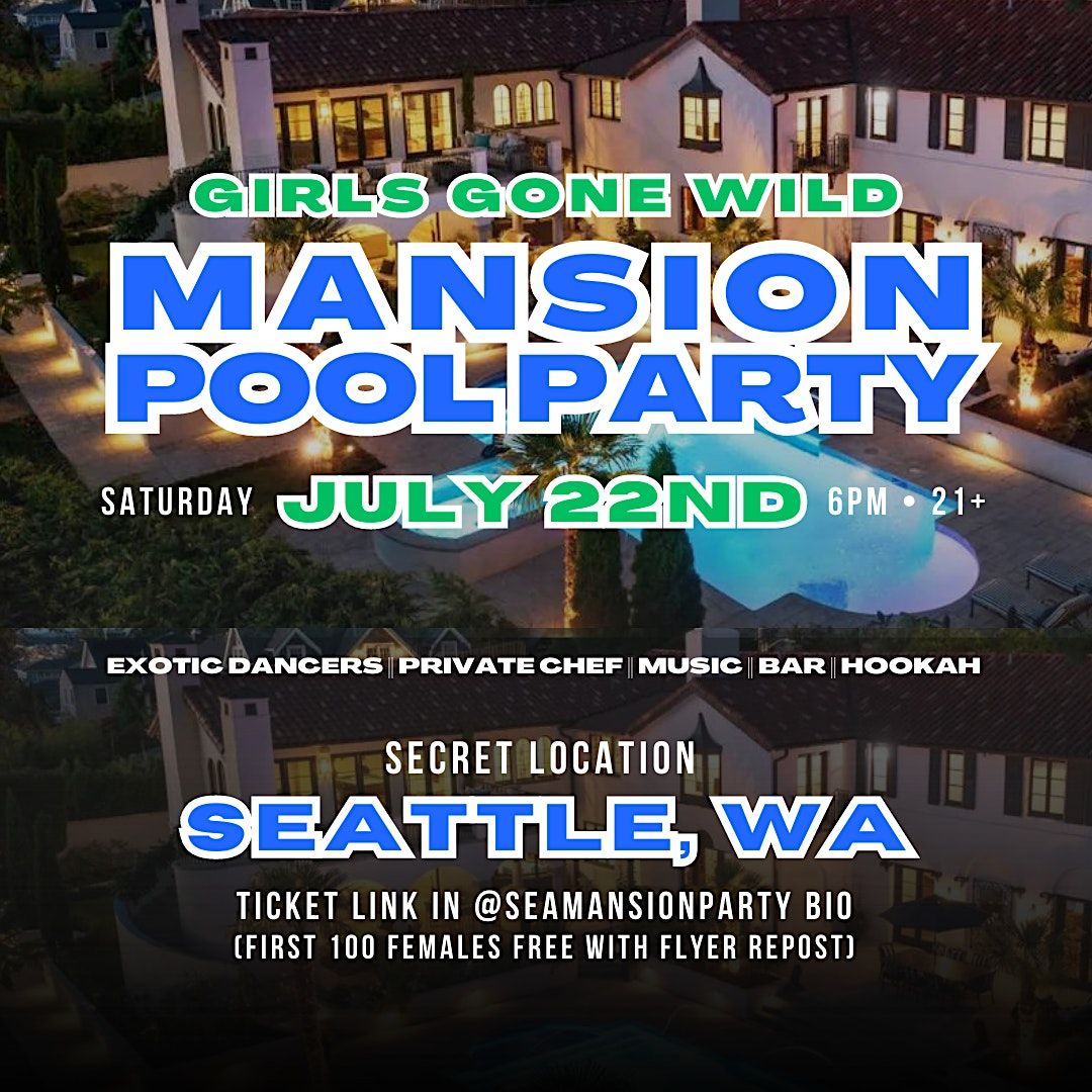 Girls Gone Wild Mansion Pool Party | SEATTLE, WA
