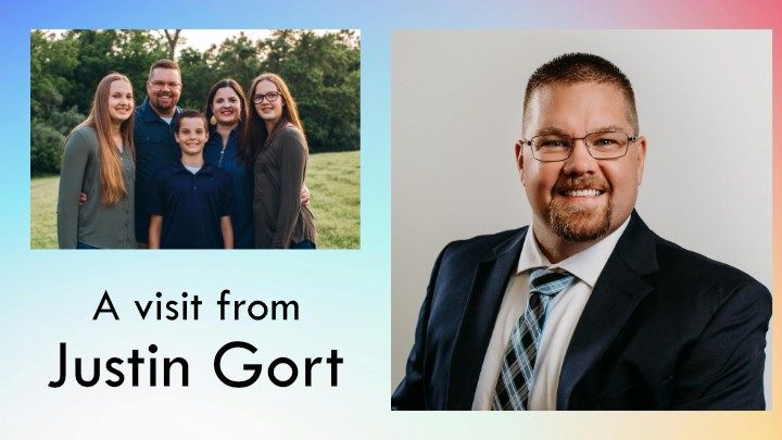 Pastoral Candidate Weekend: Justin Gort